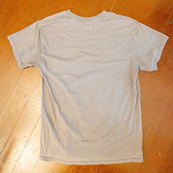 Nirvana Smiley Face Band Tee – Gray, Size M | Vintage-Inspired Rock - Picture 2 of 3
